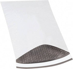 Made in USA - 16" Long x 10-1/2" Wide Peel-Off Self-Seal Padded Mailer - White - All Tool & Supply