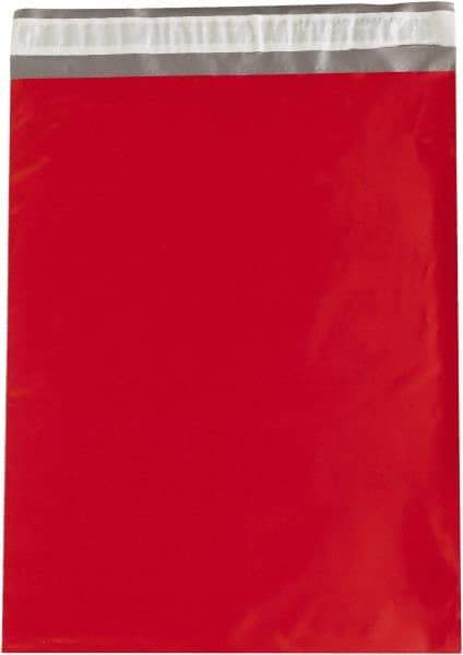 Value Collection - 19" Long x 14-1/2" Wide Peel-Off Self-Seal Courier Envelope - Red - All Tool & Supply