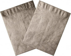 Dupont - 13" Long x 10" Wide Peel-Off Self-Seal Tyvek Flat Catalog Envelopes - Silver - All Tool & Supply