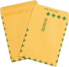 Made in USA - 13" Long x 10" Wide Peel-Off Self-Seal Natural Kraft Envelope - Kraft - All Tool & Supply