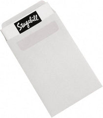 Made in USA - 9" Long x 6" Wide Self Seal White Catalog Envelope - White - All Tool & Supply