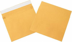 Made in USA - 15" Long x 10" Wide Peel-Off Self-Seal Natural Kraft Envelope - Kraft - All Tool & Supply