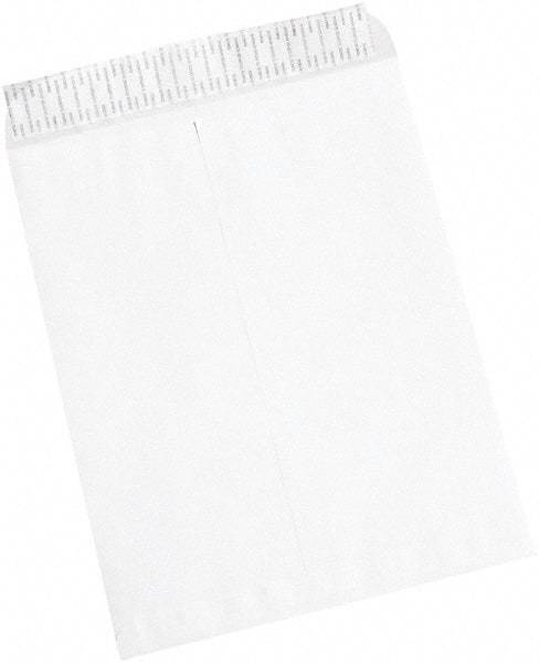 Made in USA - 15-1/2" Long x 12" Wide Peel-Off Self-Seal White Catalog Envelope - White - All Tool & Supply