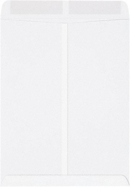 Made in USA - 13" Long x 10" Wide Gummed Flap White Catalog Envelope - White - All Tool & Supply