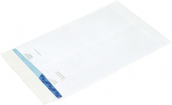 Made in USA - 13" Long x 10" Wide Peel-Off Self-Seal Flat Envelope - White - All Tool & Supply