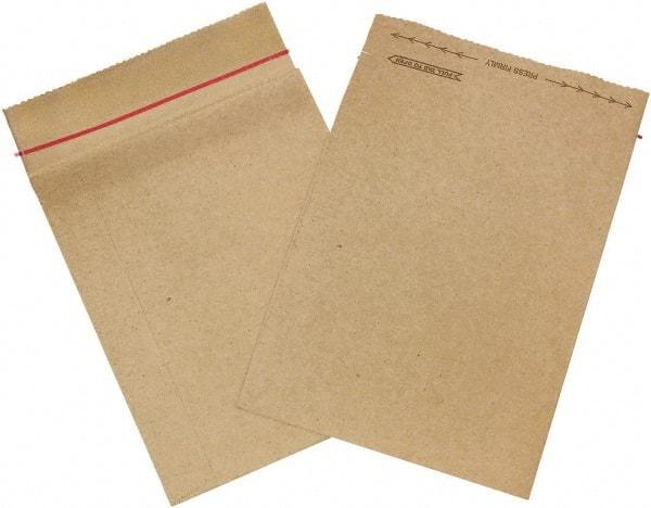 Made in USA - 10-1/2" Long x 8-1/2" Wide Self Seal Jiffy Rigi Bag Mailer - Kraft - All Tool & Supply