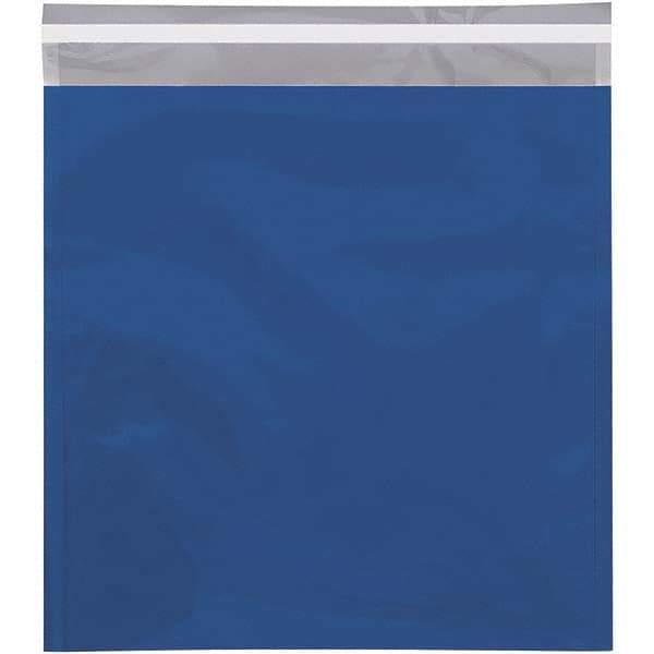 Value Collection - 13" Long x 10-3/4" Wide Peel-Off Self-Seal Metallic Mailer - Blue - All Tool & Supply