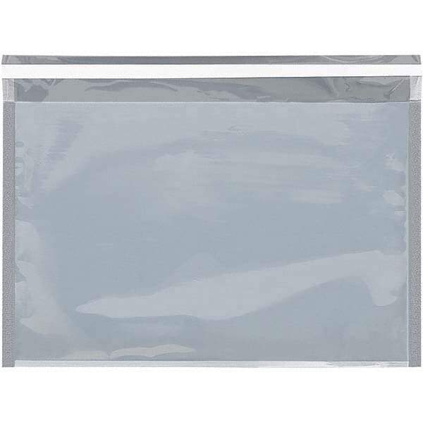 Value Collection - 12-3/4" Long x 9-1/2" Wide Peel-Off Self-Seal Glamour Mailer - Translucent Silver - All Tool & Supply