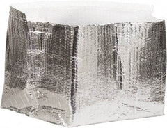 Made in USA - 12" Long x 12" Wide x 6" High x 3/16" Thick Box Liner - Silver, Case - All Tool & Supply