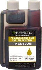 Spectroline - 8 oz Bottle Yellow Automotive Leak Detection Dye - For Engine Oil (Gasoline & Diesel), Power Steering, Automatic Transmission, Fuel (Gasoline & Diesel), Hydraulics - All Tool & Supply