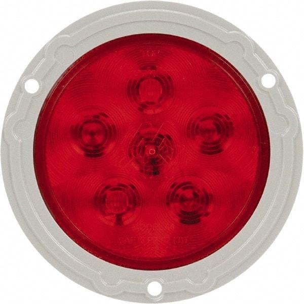 Truck-Lite - 4" Long, Red LED Stop, Turn & Tail Light - 12 Volts, Includes LED Light, Plug - All Tool & Supply