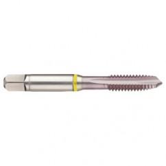 M14x2.0 2B 3-Flute Cobalt Yellow Ring Spiral Point Plug Tap-MolyGlide - All Tool & Supply