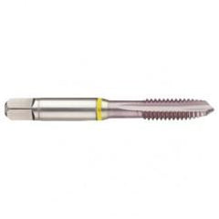 M14x2.0 2B 3-Flute Cobalt Yellow Ring Spiral Point Plug Tap-MolyGlide - All Tool & Supply