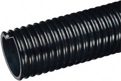 Kuriyama of America - 2-1/2" ID x 3.07" OD, 40 Max psi, Full In. Hg, Dry Material Handling & Transfer Hose - Polyurethane Liner, PVC Cover, -40 to 150°F, 3" Bend Radius, 100' Coil Length, Black - All Tool & Supply