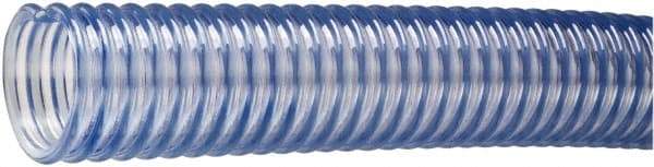 Kuriyama of America - 1-1/2" ID x 1.92" OD, 50 Max psi, 28 In. Hg, Dry Material Handling & Transfer Hose - PVC, -4 to 150°F, 3" Bend Radius, 100' Coil Length, Transparent - All Tool & Supply