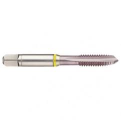 40671 2B 3-Flute Cobalt Yellow Ring Spiral Point Plug Tap-MolyGlide - All Tool & Supply