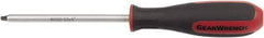 GearWrench - #3 Square Point, 5" Blade Length Square Recess Screwdriver - 10-1/16" OAL - All Tool & Supply