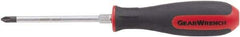 GearWrench - #2, 28-3/8" OAL, Standard Phillips Screwdriver - 24" Blade Length, Round Shank, Acetate with Rubber Grip Handle - All Tool & Supply