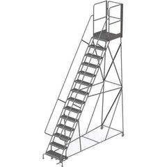 TRI-ARC - Rolling & Wall Mounted Ladders & Platforms Type: Rolling Warehouse Ladder Style: Rolling Platform Ladder - All Tool & Supply