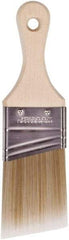 Wooster Brush - 2" Angled Polyester Angular Brush - 2-11/16" Bristle Length, 2-7/8" Wood Fluted Handle - All Tool & Supply