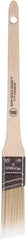 Wooster Brush - 1" Angled Polyester Angular Brush - 2-3/16" Bristle Length, 6" Wood Fluted Handle - All Tool & Supply