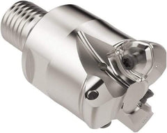 Seco - 27.6mm Cut Diam, 1.8mm Max Depth, M20 Modular Connection Indexable High-Feed End Mill - Screw Holding Method, 218.21-.. Insert, R217.21 Toolholder, Through Coolant - All Tool & Supply