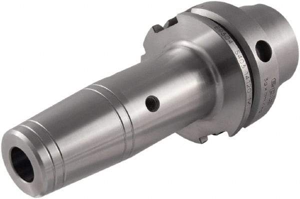 Seco - 6mm Hole Diam, HSK100A Taper Shank Shrink Fit Tool Holder & Adapter - 56mm Projection, 21mm Nose Diam, 22mm Clamping Depth, Through Coolant - Exact Industrial Supply