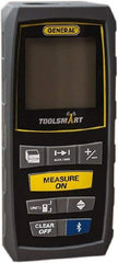 General - 100' Range, Laser Distance Finder - AAA Batteries Required, Accurate to 1/8", Comes with 2 AAA Batteries - All Tool & Supply