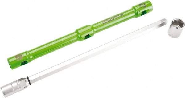 OEM Tools - 26" Long Cross Shaped Lug Nut Wrench Tire Iron - Adjustable, 11/16, 3/4, 13/16, 7/8" Hex, 17, 19, 21, 22mm - All Tool & Supply