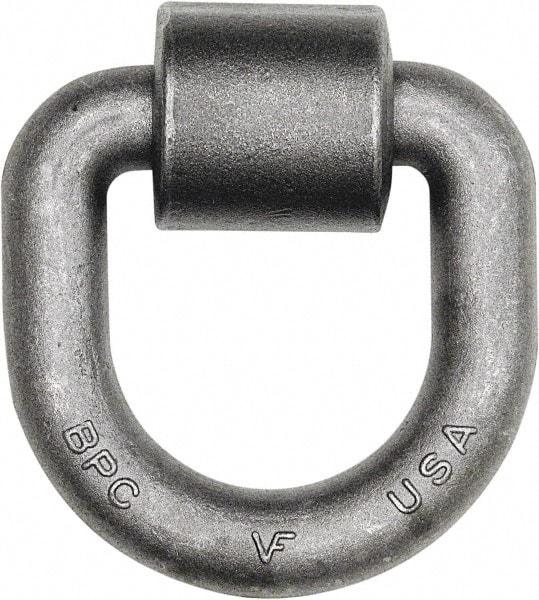 Buyers Products - Steel D-Ring with Integral Bracket - 5" Long, Gray, For Use with Cargo Control - All Tool & Supply