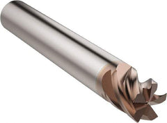 Seco - 9.5mm, 6 Flute, Single End, Solid Carbide, 0.5mm Corner Radius End Mill - 66mm OAL, 10° Helix, Right Hand Flute, 2mm LOC, Right Hand Cut - All Tool & Supply