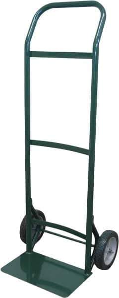 Ability One - 300 Lb Capacity 40" OAH Hand Truck - Steel Handle, Steel, Solid Rubber Wheels - All Tool & Supply