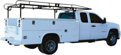 Buyers Products - Steel Ladder Rack - 162" Long, Black, For Use with Single & Dual Rear Wheel Utility Compartments - All Tool & Supply