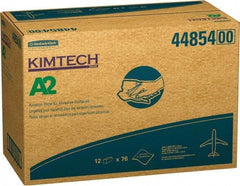 Kimtech - A2 Disposable Aerospace Wipes - Packet, 12-1/2" x 12" Sheet Size, White - All Tool & Supply