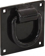 Buyers Products - Steel Bolt-On D-Ring - 4-1/2" Long, Black, For Use with Cargo Control - All Tool & Supply