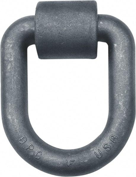 Buyers Products - Steel D-Ring with Integral Bracket - 6" Long, Gray, For Use with Cargo Control - All Tool & Supply