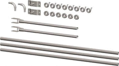 Buyers Products - Aluminum Universal Tarp Arm Kit - 146" Long, Silver, For Use with 8 to 19' Dump Bodies - All Tool & Supply