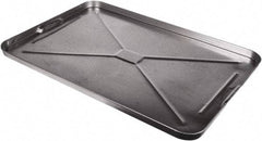 Funnel King - 6 Qt Drip Pan - Galvanized Steel, 17.5"x25.75"x.75" - All Tool & Supply