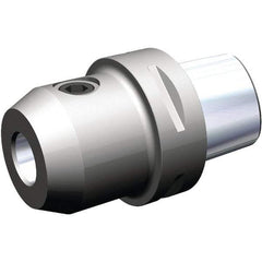 Kennametal - PSC50 Outside Modular Connection, 63mm Hole Diam, PSC to WN Whistle Notch Adapter - 80mm Projection, 110mm OAL, Through Coolant - Exact Industrial Supply