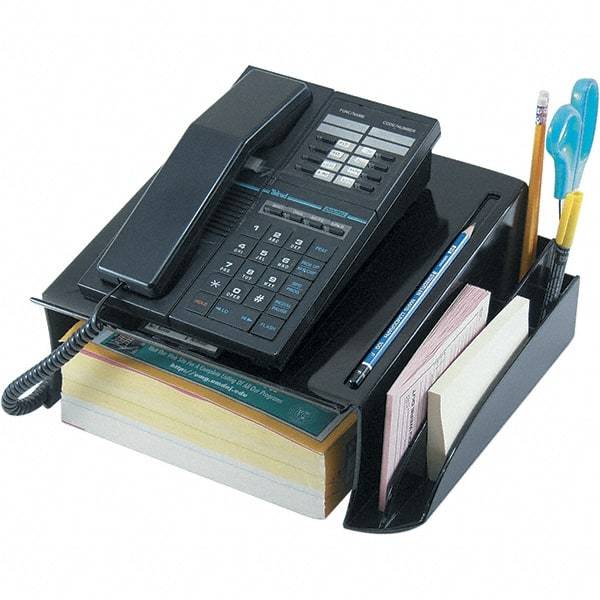 UNIVERSAL - Black Desktop Telephone Stand - Plastic - All Tool & Supply