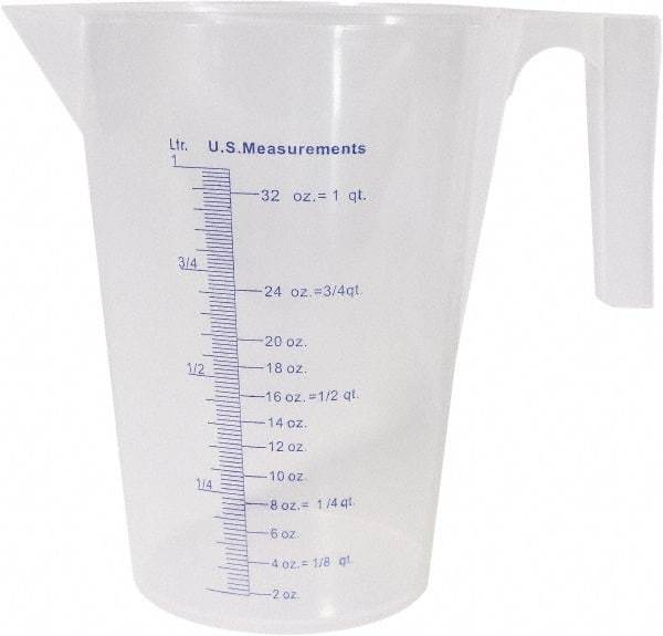 Funnel King - Beakers & Pipettes Type: Measuring Cup Volume Capacity Range: 1,000 mL and Larger - All Tool & Supply