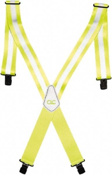 CLC - Suspenders - Elastic, Hi-Viz Lime - All Tool & Supply