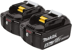 Makita - 18 Volt Lithium-Ion Power Tool Battery - 6 Ahr Capacity, 55 min Charge Time, Series LXT - All Tool & Supply