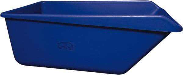 Remco - 149 Gal Blue Rectangular Polyethylene Tub - 21-3/4" High x 32" Diam - All Tool & Supply