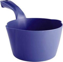 Remco - 32 oz Purple Polypropylene Round Bottom Scoop - 6.8" Wide x 5.3" Deep Bowl, 5-1/2" Handle Length, 11.6" OAL - All Tool & Supply