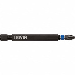 Irwin - Power & Impact Screwdriver Bit Sets Point Type: Phillips Drive Size: 1/4 Hex - All Tool & Supply