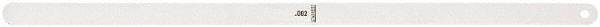 Starrett - Feeler Gages   Thickness (Decimal Inch): 0.0020    Leaf Length (Inch): 12 - All Tool & Supply