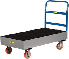 Little Giant - 66 Gal Sump Capacity, Steel Platform - 52" Long x 26" Wide x 19-1/2" High, 3,000 Lb Capacity - All Tool & Supply