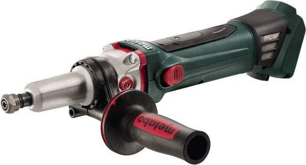 Metabo - 1/4" Collet, 6,000 RPM, Straight Handle Electric Die Grinder - 18 Volts - All Tool & Supply