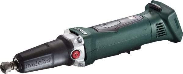 Metabo - 1/4" Collet, 25,000 RPM, Straight Handle Electric Die Grinder - 18 Volts - All Tool & Supply